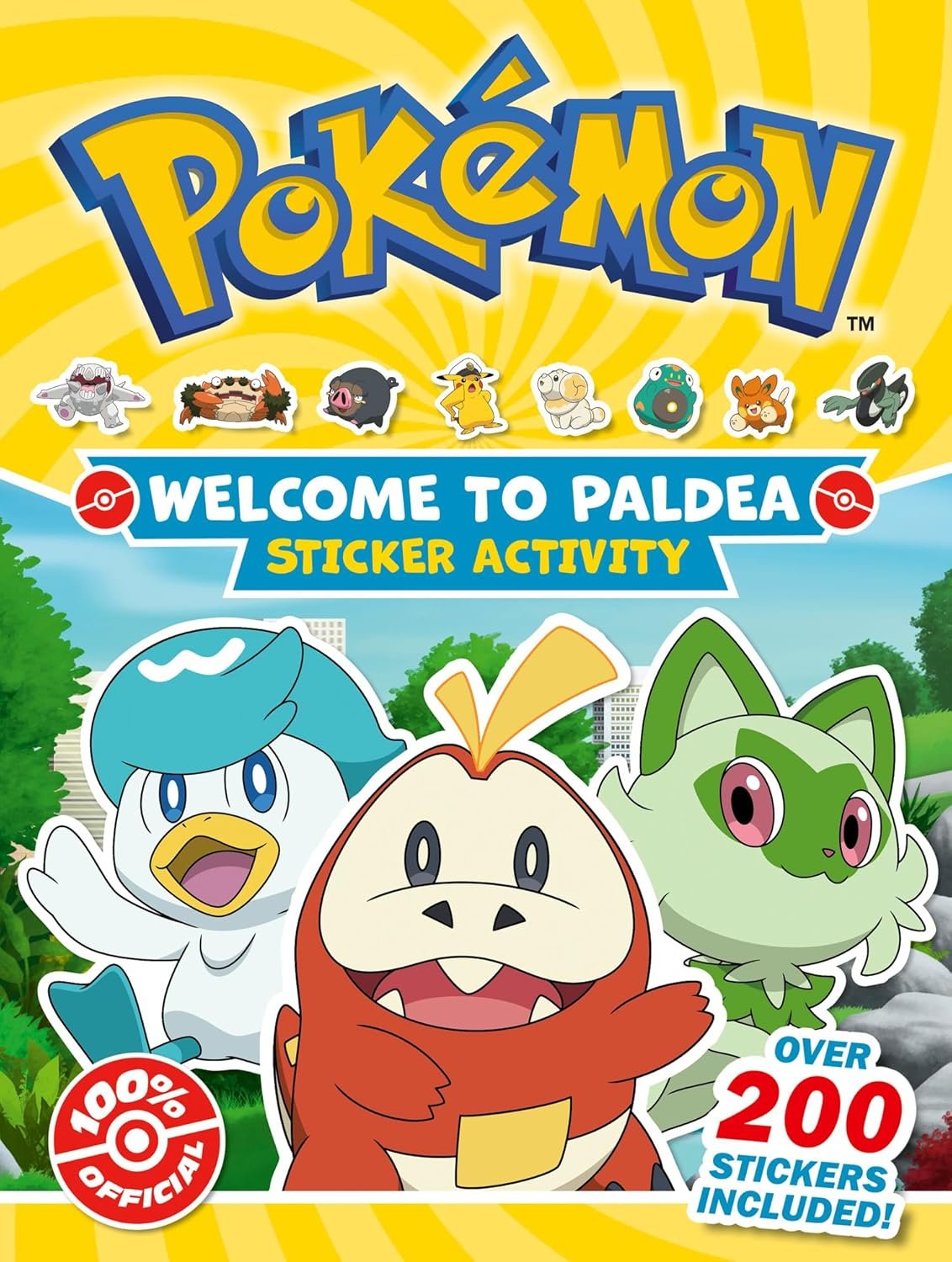 Livre Pokemon Welcome to Paldea Activity